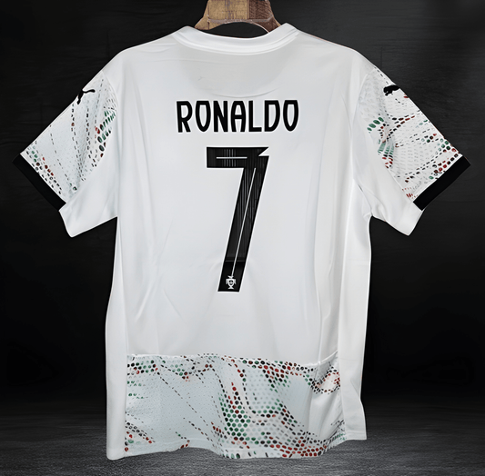 Portugal 2025 Away Soccer Jersey RONALDO #7 Men’s