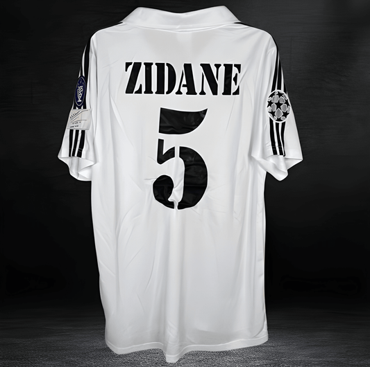 Real Madrid 2004-05 Home Men’s Soccer Jersey ZIDANE #5