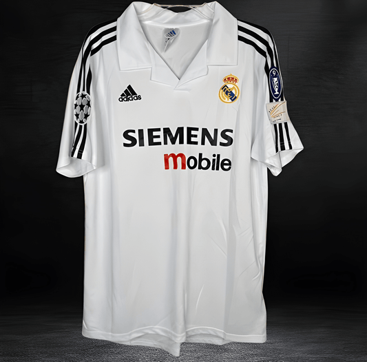 Real Madrid 2004-05 Home Men’s Soccer Jersey ZIDANE #5