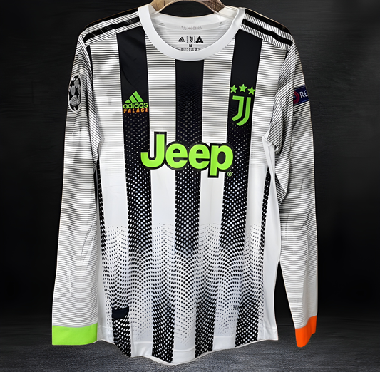 Juventus FC 2019-20 4TH Long Sleeve Soccer Jersey RONALDO #7 Men’s
