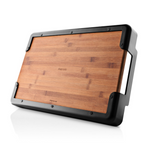 Serving tray with oak wood