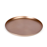 Stylish tray made of metal