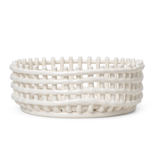 Handmade wicker basket