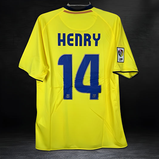 FC Barcelona 2009-10 Third Soccer Jersey Henry #14 Men’s
