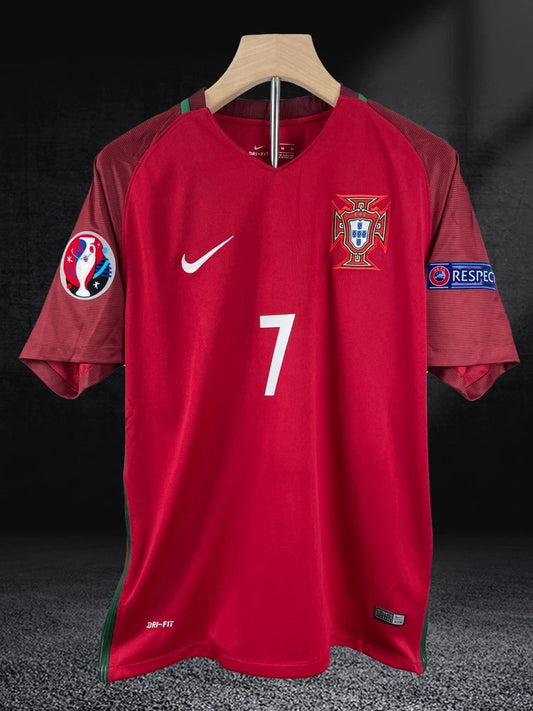 Cristiano Ronaldo #7 - Iconic 2015-2016 Portugal Home Jersey